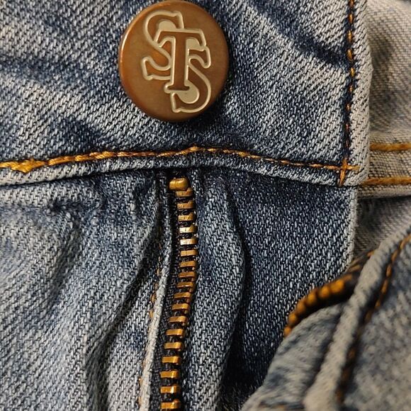 STS Blue Medium Wash Denim Jeans Size 11 - Picture 3 of 9